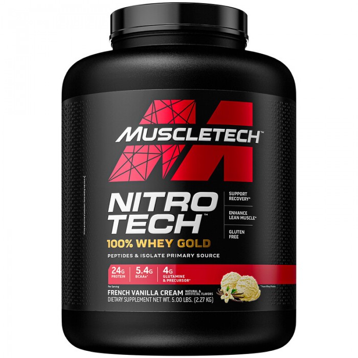 MuscleTech - Nitro Tech Whey Gold / 5lbs.​